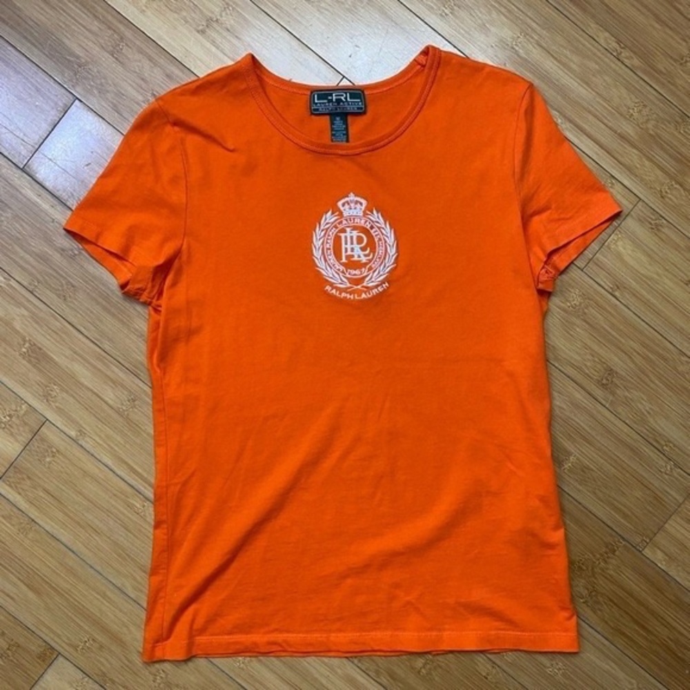Ralph Lauren Vibrant Orange Tee